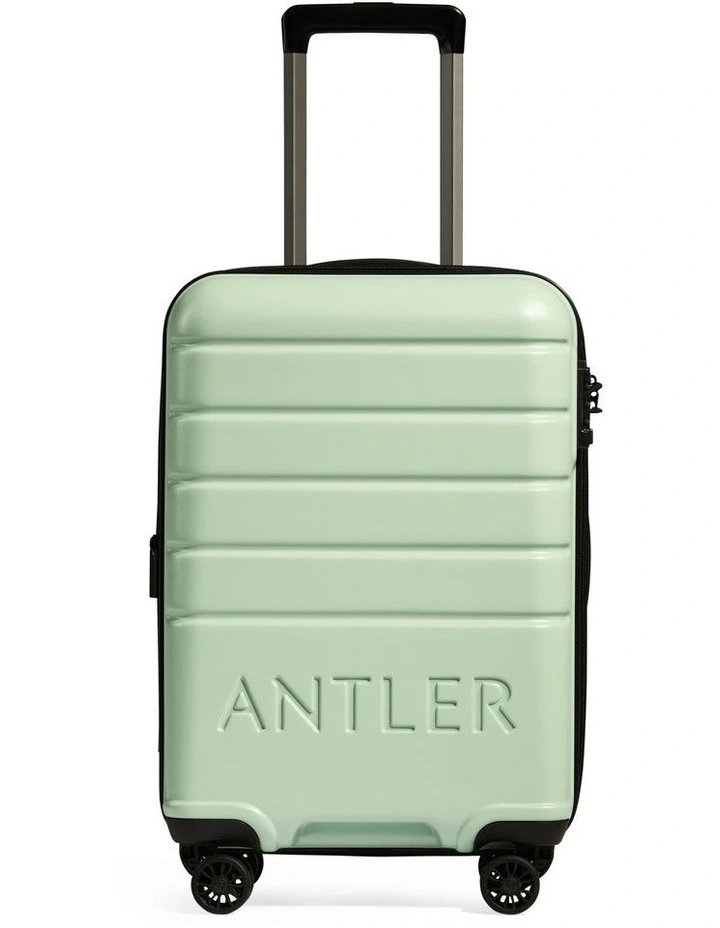LOGO B1 4W Expandable Carry On Hardcase Suitcase in Aspen Green image 1