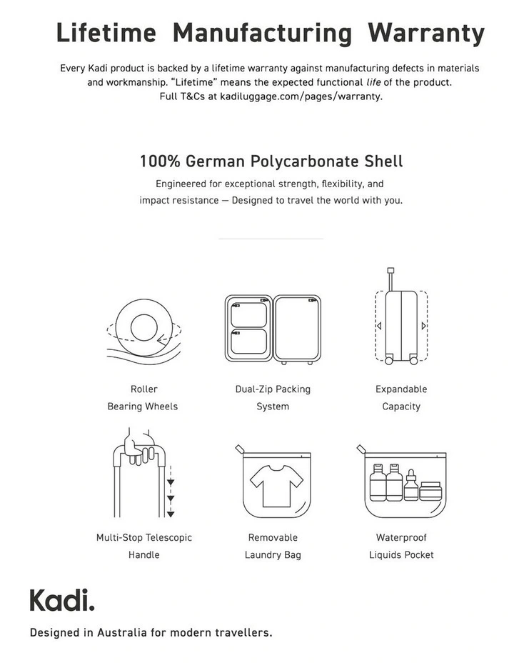 Hardshell Check-In Medium Suitcase in Light Trench image 7