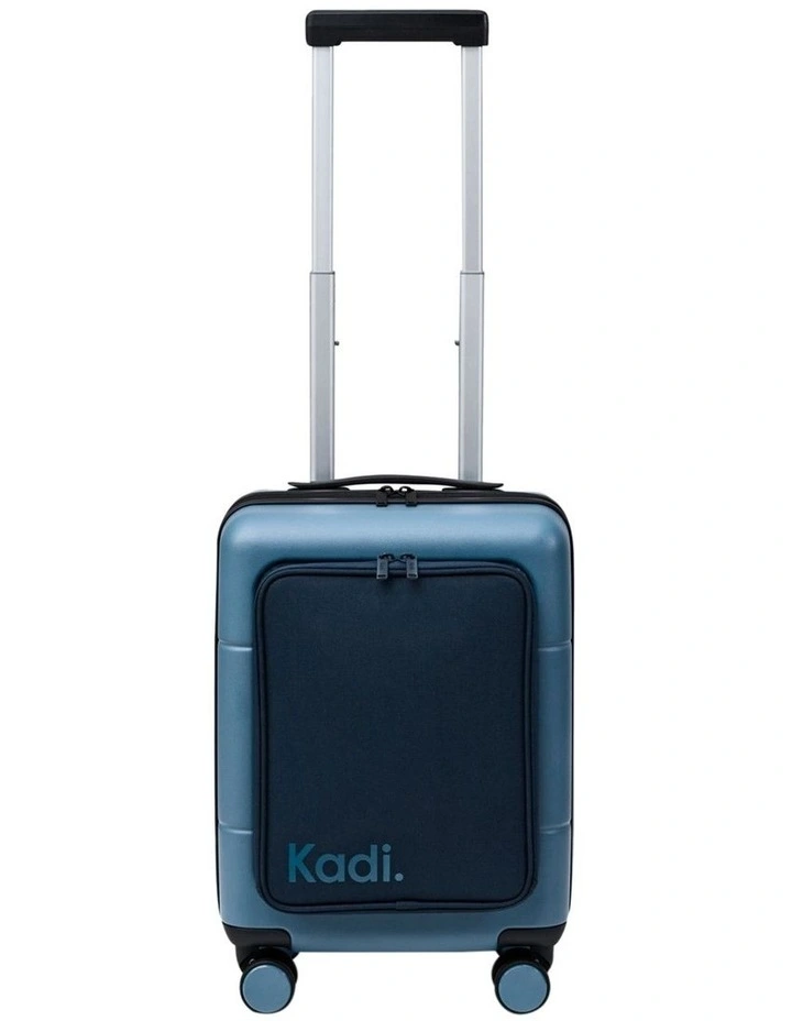 AdventureArt Carry-On Suitcases in Mid blue/Navy image 1