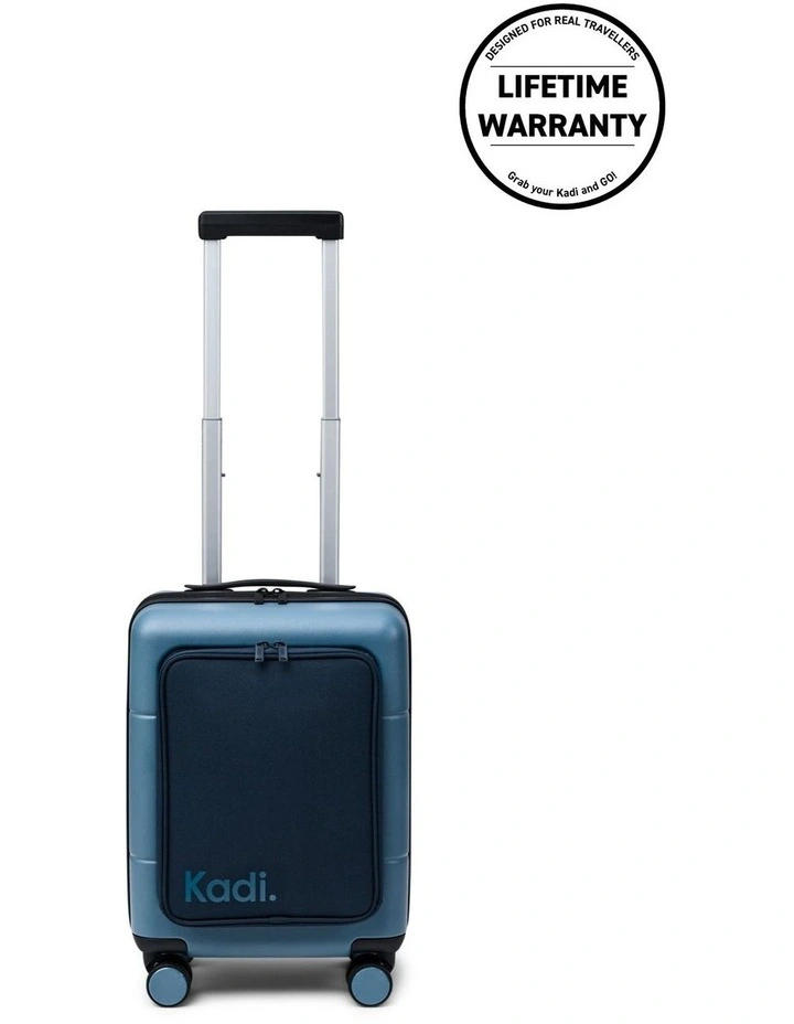 AdventureArt Carry-On Suitcases in Mid blue/Navy image 1