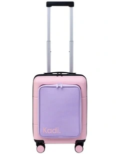 Kids AdventureArt Carry-On Suitcases in Soft Pink/Lilac