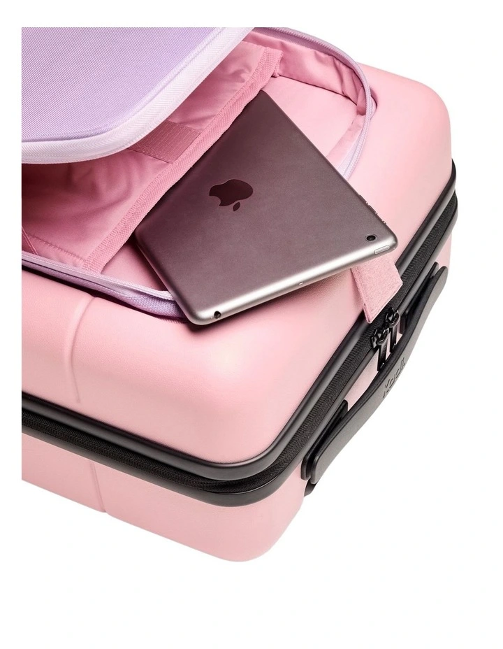 Kids AdventureArt Carry-On Suitcases in Soft Pink/Lilac image 6