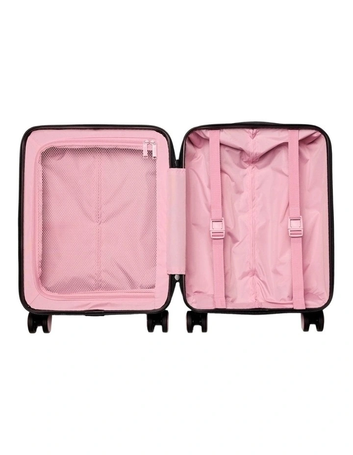 Kids AdventureArt Carry-On Suitcases in Soft Pink/Lilac image 7