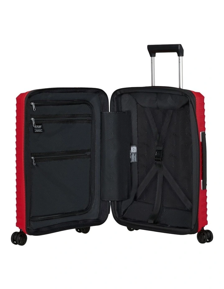 Upscape Small Exp Spinner Suitcase 55cm in Ruby Red image 5