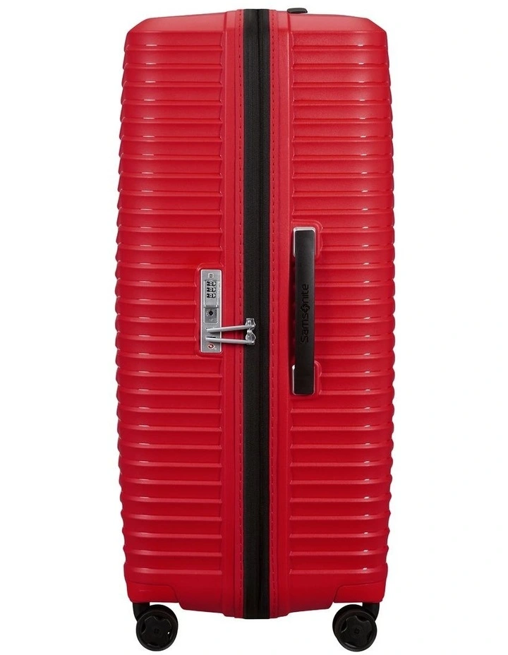 Upscape Large Exp Spinner Suitcase 75cm in Ruby Red image 2