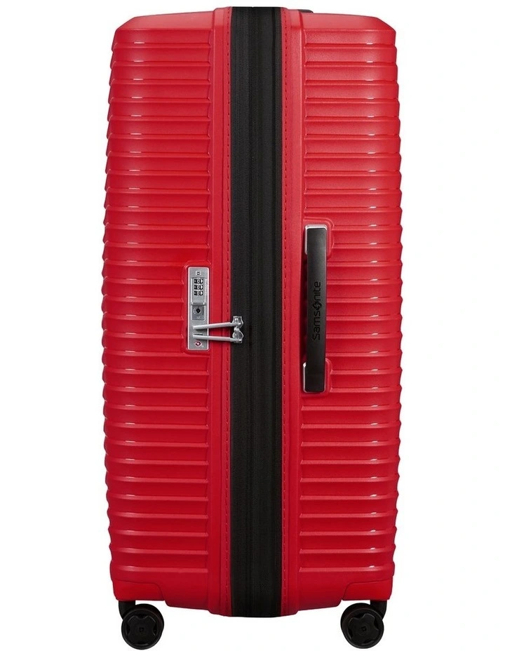 Upscape Large Exp Spinner Suitcase 75cm in Ruby Red image 3