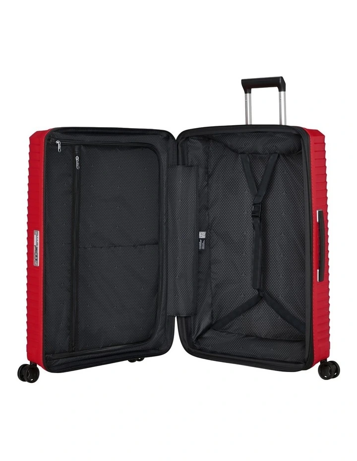 Upscape Large Exp Spinner Suitcase 75cm in Ruby Red image 5