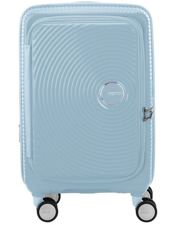 Curio Book Opening Spinner Suitcase 55cm in Summit Blue image 1