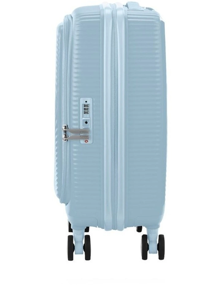 Curio Book Opening Spinner Suitcase 55cm in Summit Blue image 4
