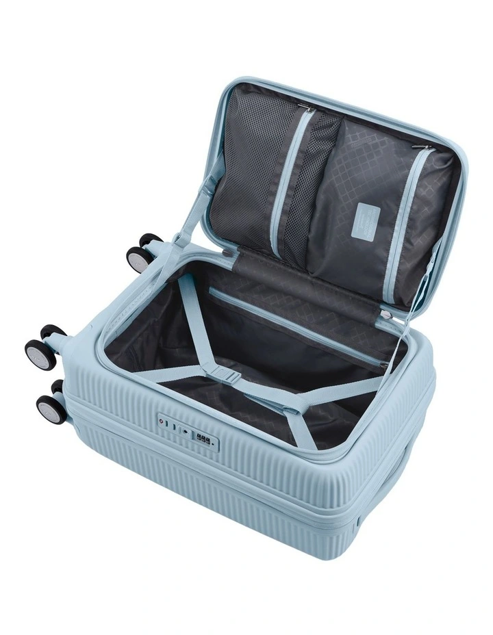 Curio Book Opening Spinner Suitcase 55cm in Summit Blue image 6