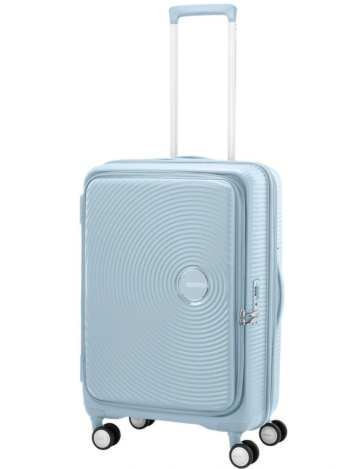 Curio Book Opening Spinner Suitcase 68cm in Summit Blue image 2