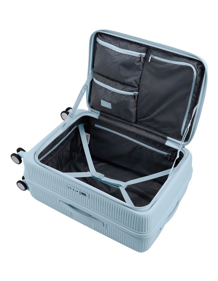 Curio Book Opening Spinner Suitcase 68cm in Summit Blue image 6