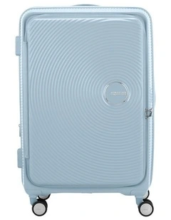 Curio Book Opening Spinner Suitcase 75cm in Summit Blue