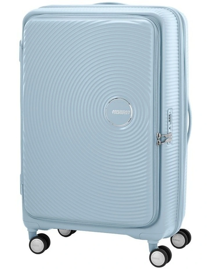 Curio Book Opening Spinner Suitcase 75cm in Summit Blue image 3