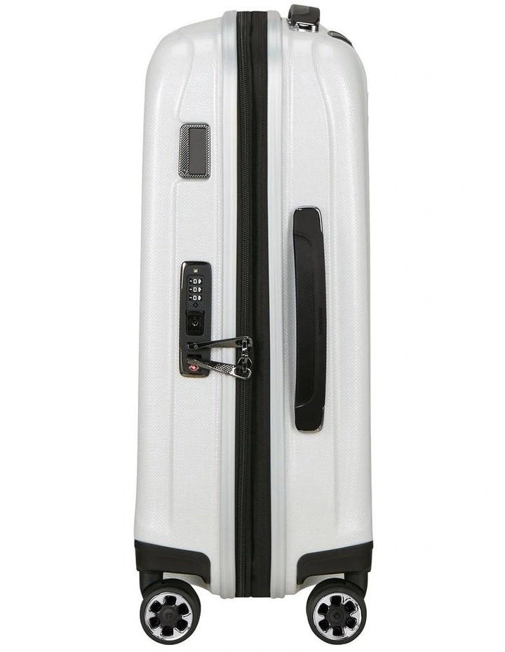 Nexis Expandable Length Suitcase 55cm in White image 2