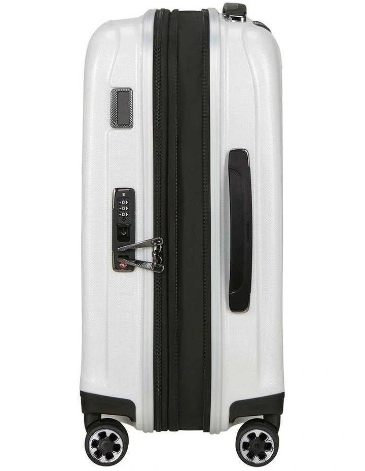 Nexis Expandable Length Suitcase 55cm in White image 3