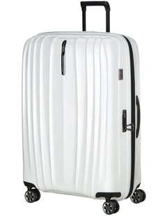 Nexis Expandable Suitcase 82cm in White