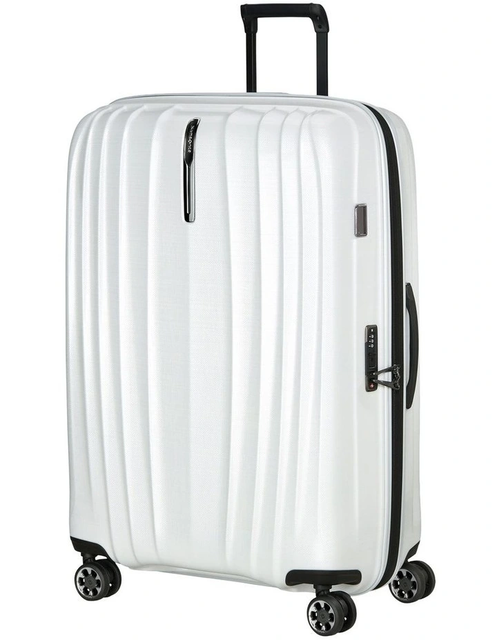 Nexis Expandable Suitcase 82cm in White image 1
