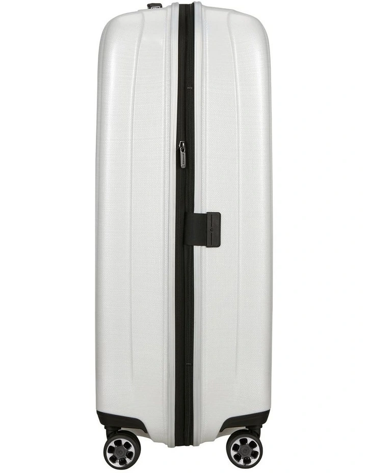 Nexis Expandable Suitcase 82cm in White image 5