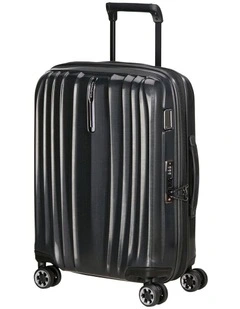 Nexis Expandable Suitcase 55cm in Black