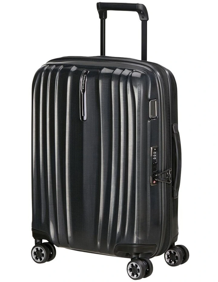 Nexis Expandable Suitcase 55cm in Black image 1