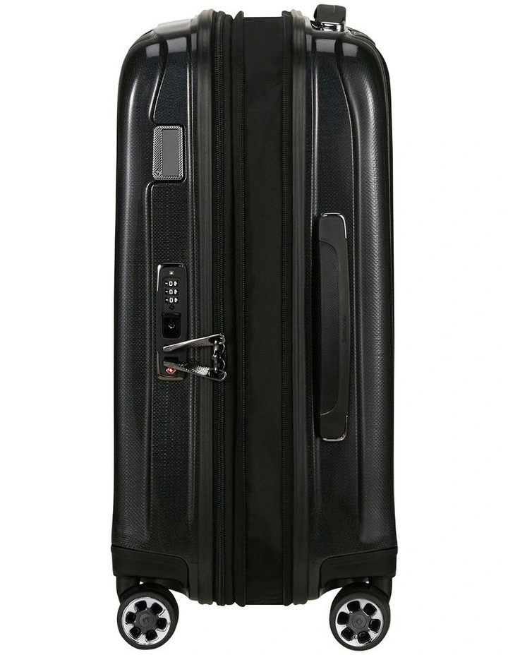 Nexis Expandable Suitcase 55cm in Black image 3