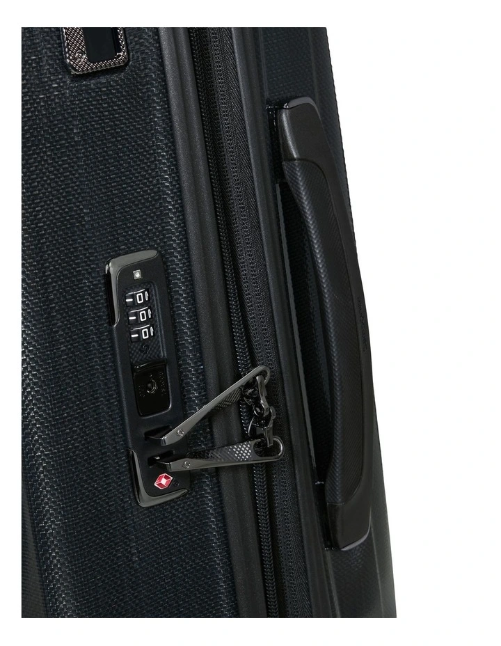 Nexis Expandable Suitcase 55cm in Black image 6