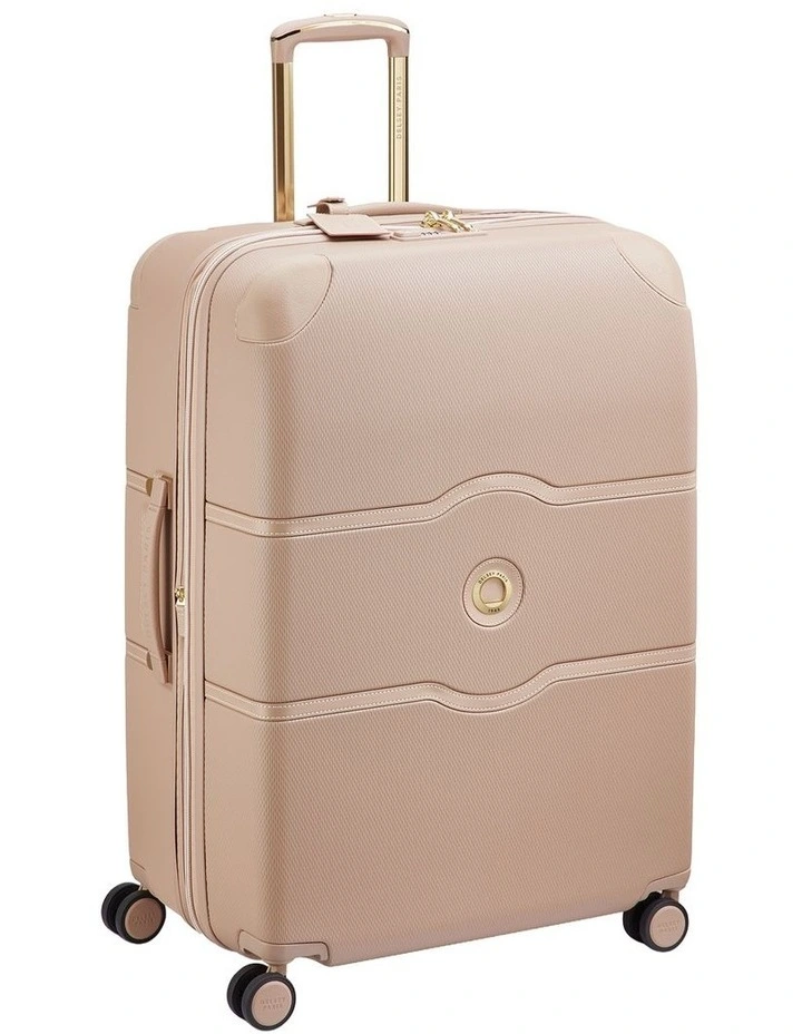 Delsey Chatelet Air 2.0 76cm 80th Annivesary Edition Suitcase in Beige Rose image 2