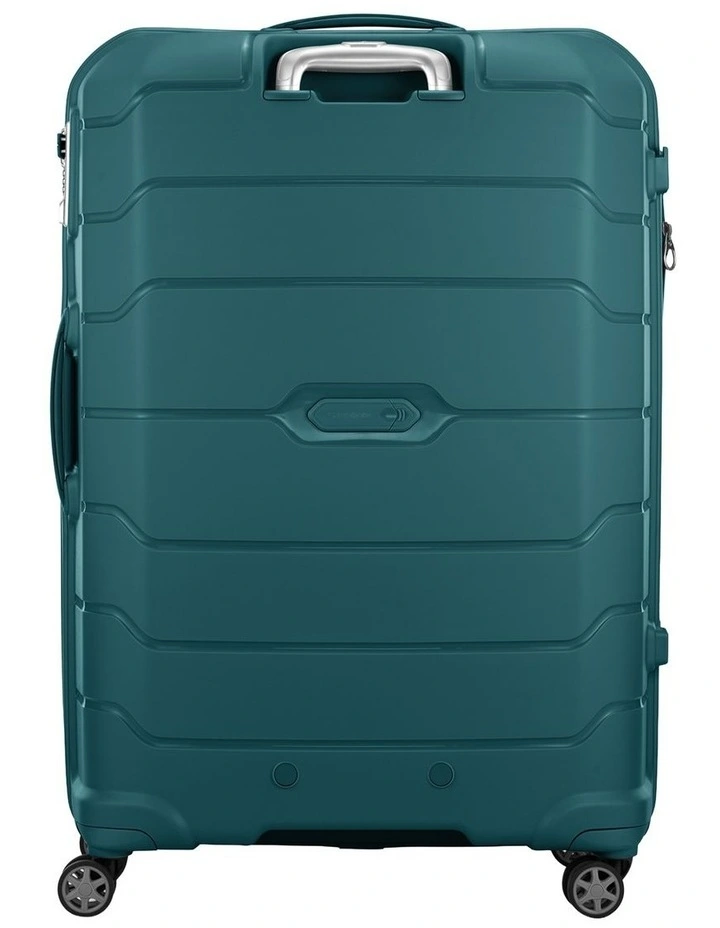 Oc2Lite Spinner 81cm Expandable Suitcase in Emerald Green, 127398-1327 image 3