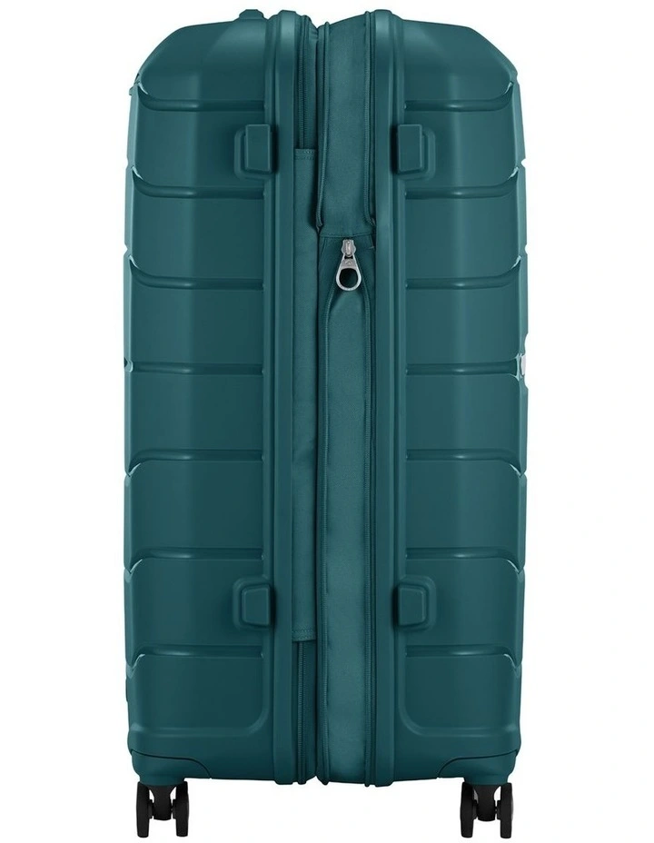 Oc2Lite Spinner 81cm Expandable Suitcase in Emerald Green, 127398-1327 image 4