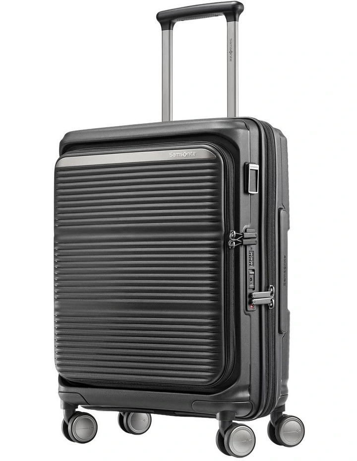 Paralux HS Spinner 55cm Expandable Cabin Suitcase in Black image 1