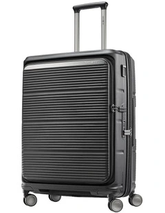 Paralux HS Spinner 67cm Expandable Suitcase in Black