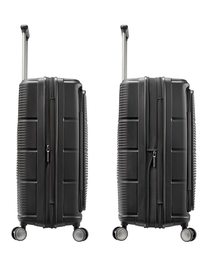 Paralux HS Spinner 67cm Expandable Suitcase in Black image 2