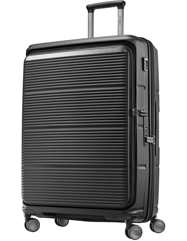 Paralux HS Spinner 75cm Expandable Suitcase in Black image 1