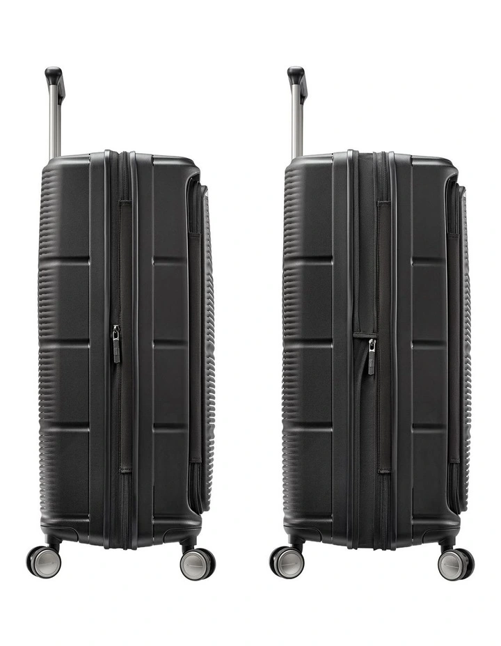 Paralux HS Spinner 75cm Expandable Suitcase in Black image 2