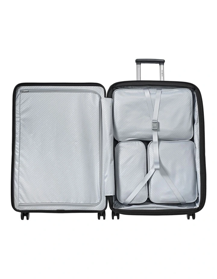 Paralux HS Spinner 81cm Expandable Suitcase in Black, 157872-1041 image 4