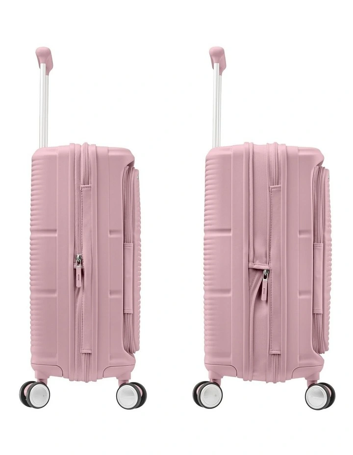 Paralux HS Spinner 55cm Expandable Cabin Suitcase in Dusty Pink image 3
