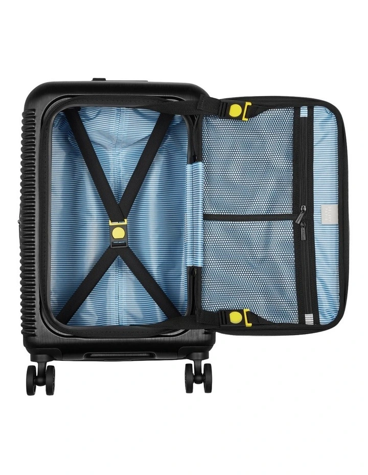 Freestyle Front Opening 55cm Carry On in Black image 3