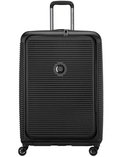 Freestyle Front Opening 76cm Suitcase in Black