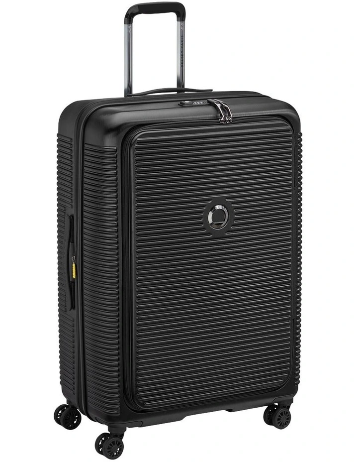 Freestyle Front Opening 76cm Suitcase in Black image 2