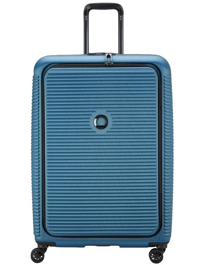 Freestyle Front Opening 76cm Suitcase in Blue image 1