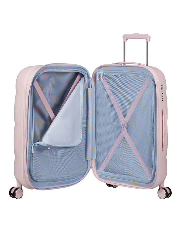 Dreami 65 cm Spinner Expandable Suitcase in Dreamysky Pink image 6