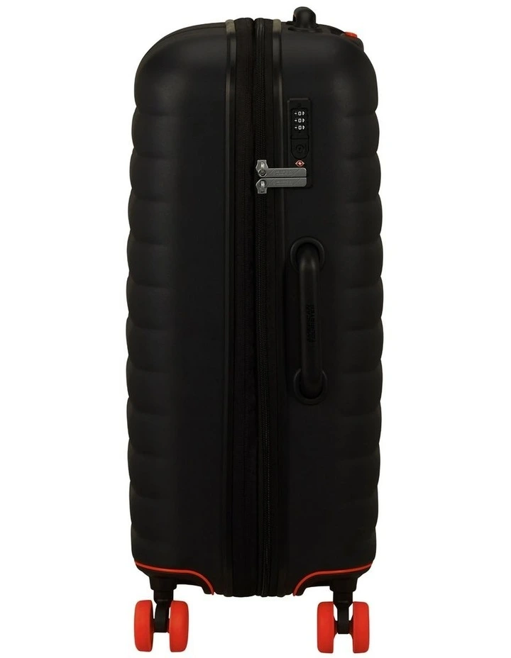 Neovibe 67cm Expandable Spinner Suitcase in True Black image 3