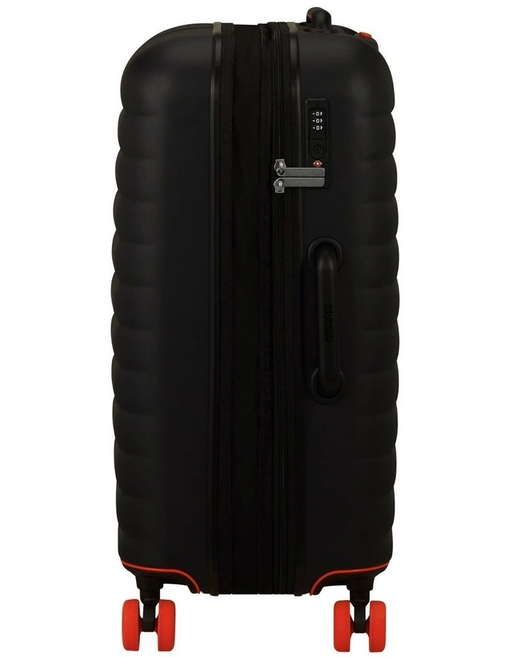 Neovibe 67cm Expandable Spinner Suitcase in True Black image 4
