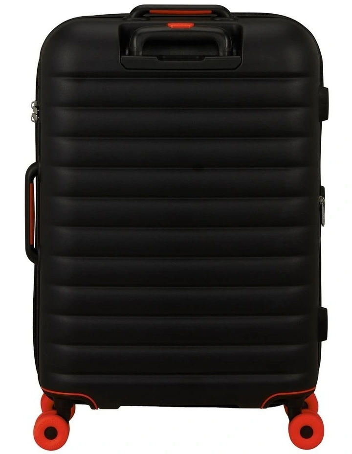 Neovibe 67cm Expandable Spinner Suitcase in True Black image 5