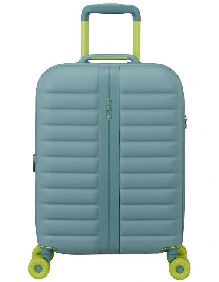 Neovibe 55cm Expandable Spinner Suitcase in Muted Mint image 1