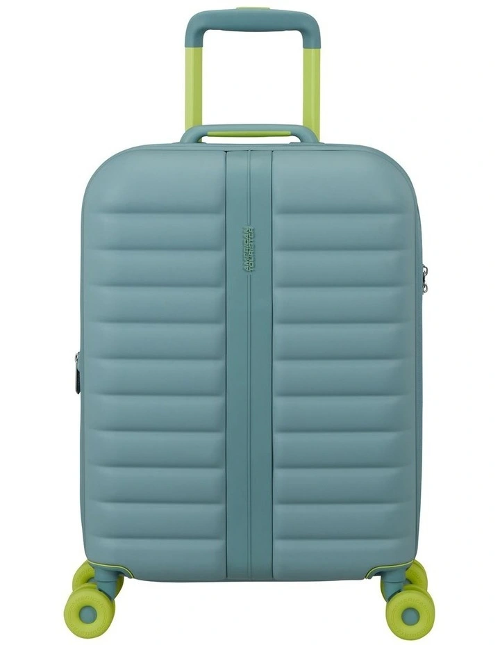Neovibe 55cm Expandable Spinner Suitcase in Muted Mint image 1