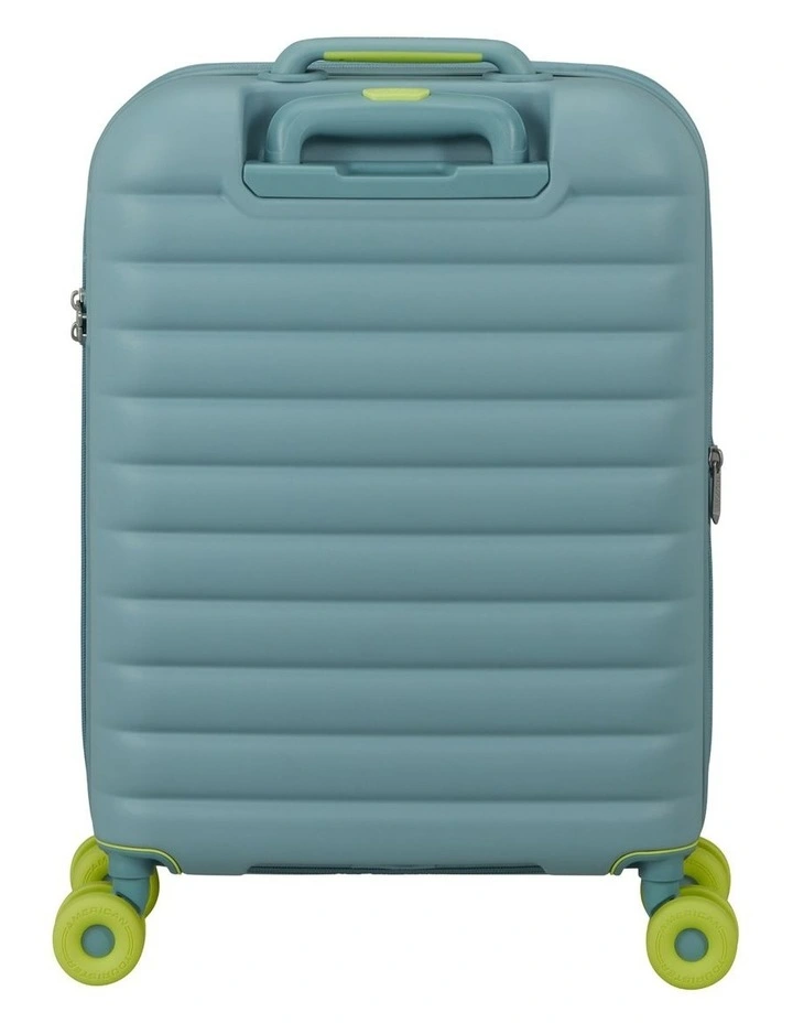 Neovibe 55cm Expandable Spinner Suitcase in Muted Mint image 4