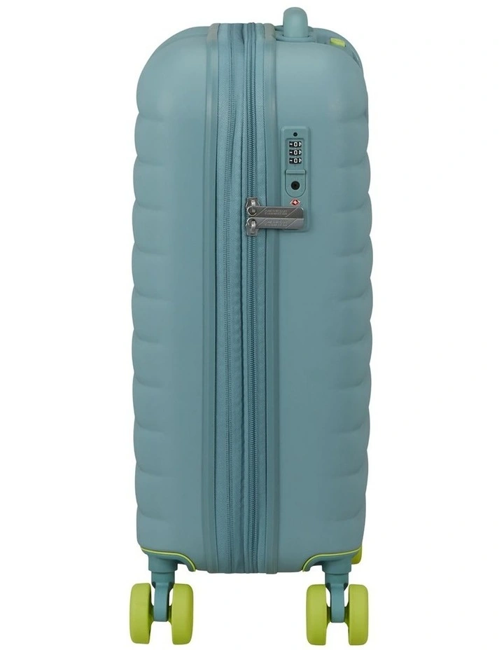 Neovibe 55cm Expandable Spinner Suitcase in Muted Mint image 5