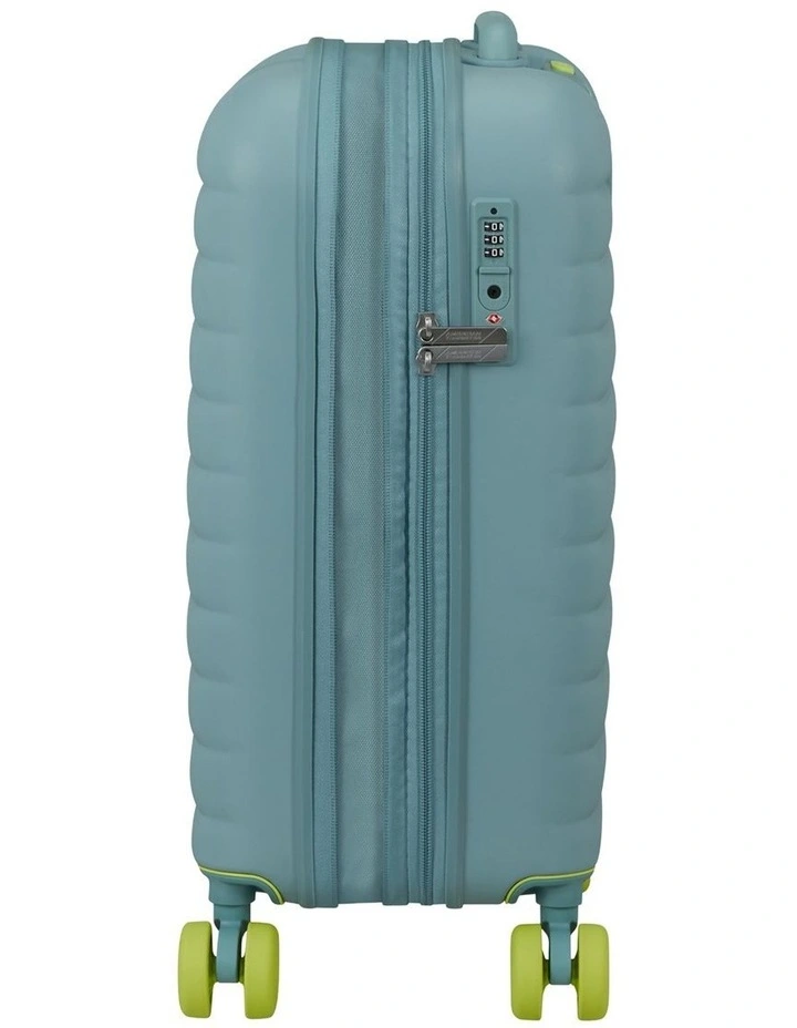Neovibe 55cm Expandable Spinner Suitcase in Muted Mint image 6